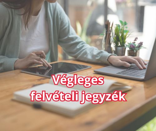 Felvételi jegyzék 2025-2026